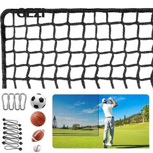 Filet de protection pour terrain de sport intérieur et extérieur, pare-vent, pour plafond, stade, volleyball, tennis, badminton, cricket, <span class=keywords><strong>cage</strong></span> de frappe - Product Image 1