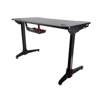 Coin deux personnes photo noir bureau de jeu pas cher gamer table de jeu bureau échantillon gratuit rvb ordinateur bureau de jeu