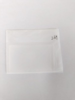 Lentille Fresnel en acrylique PMMA 64*38mm F50-F210mm, revêtement antireflet, lentille optique grossissante pour projecteur de 2,69 pouces