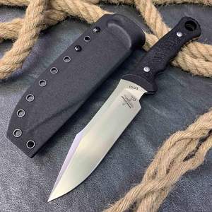 Cuchillo Plegable Voracious Wolf DC53 de Acero, Mango G10, para Uso Táctico, Camping y Actividades al Aire Libre, Personalizable OEM - Product Image 1