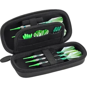 Designer Steel Soft Tip Darts Bag Slim EVA Shell Dart Case