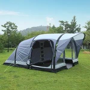 涤纶防水大帐篷充气户外空气充气野营帐篷