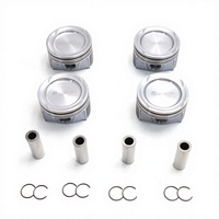 Segment de piston en alliage d'aluminium de haute qualité 83 mm pour Mercedes-Benz C300 E300 GLC300 M264 OE Pièces de moteur automobile neuves 4 cylindres