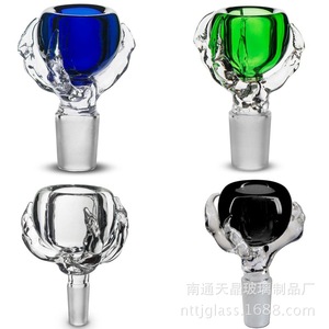 Tianjing Glass <b>Wine</b> Stopper 1419 Sai Pipe Dragon Claw Style Colorful Transparent High Quality - Product Image 1
