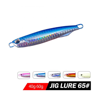Nouveau petit gabarit en métal 40 g60 g leurres de Jigging de coulée côtière appâts artificiels en métal d'eau salée 2023 - Product Image 5