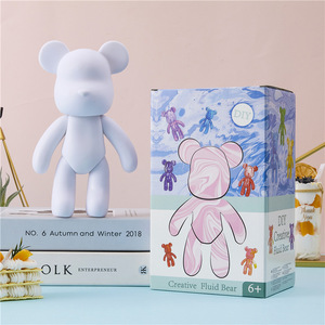 Ventes flash TikTok 2024 : Kit de modèle d'ours fluide fait main en <span class=keywords><strong>peinture</strong></span> <span class=keywords><strong>acrylique</strong></span> pour enfants et adultes avec pigment - Product Image 6