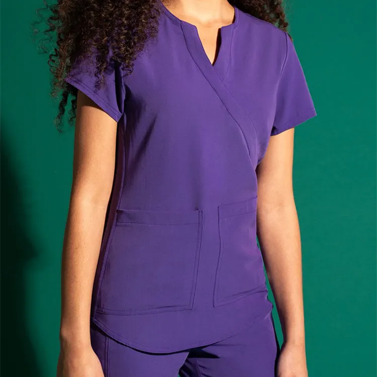 Professional OEM Hospital Housekeeping and Nursing Paramedic Uniforms Nurses Tunic Uniform