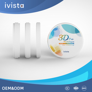 Miglior Disco in Zirconia Multistrato per Laboratorio Dentale, Sinterizzazione 3D Pro-Fast, Ceramica 10mm Senza Colla - Product Image 1