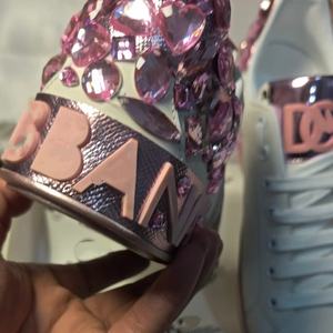 Zapatos Casuales, Nuevos Zapatos de Diseñador de Lujo a la Moda, Zapatillas Originales para Hombre Dolcegabban D, Zapatos Casuales para Mujer, Zapatos para Caminar - Product Image 1