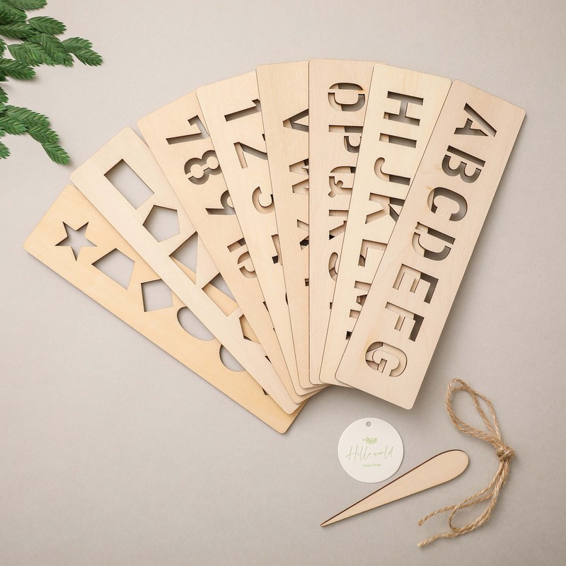 Baby Card Gift Milestone Card Props