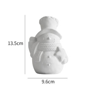 Peinture <span class=keywords><strong>en</strong></span> céramique personnalisée, modèle éducatif, coloriage, <span class=keywords><strong>bonhomme</strong></span> <span class=keywords><strong>de</strong></span> <span class=keywords><strong>neige</strong></span>, kits d'art et d'artisanat, <span class=keywords><strong>dessin</strong></span>, kits <span class=keywords><strong>de</strong></span> bricolage, jouets <span class=keywords><strong>de</strong></span> noël - Product Image 6