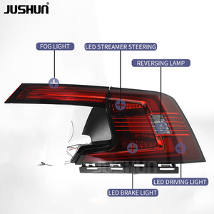 Ensemble de <span class=keywords><strong>feux</strong></span> arrière JUSHUN pour Volvo S90 2016-2020, <span class=keywords><strong>clignotants</strong></span> dynamiques LED, lentille transparente, lampe arrière, accessoires de voiture - Product Image 6