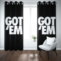 Rideau occultant personnalisé pour salle de jeux PS, décoration de jeu PlayStation, rideau occultant pour chambre de gamer cool pour garçons