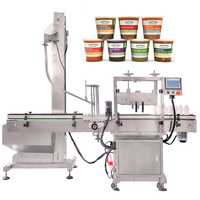 YIMU PM50 automatique pression alimentation bouchage Machine en plastique PET seau bouteille Flip Top Cap couvercle presse capsuleuse alimentaire chimique nouveau