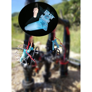 ขั้วต่อกันน้ำ Dbry 6 สีน้ำเงิน แบบเสียบตรง สำหรับการใช้งานระบบน้ำหยดและไฟถนน - Product Image 3