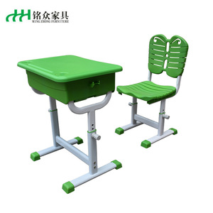 Conjunto de escritorio y silla escolar Mingzhong K28 con altura ajustable para estudiantes de primaria y secundaria - Product Image 3