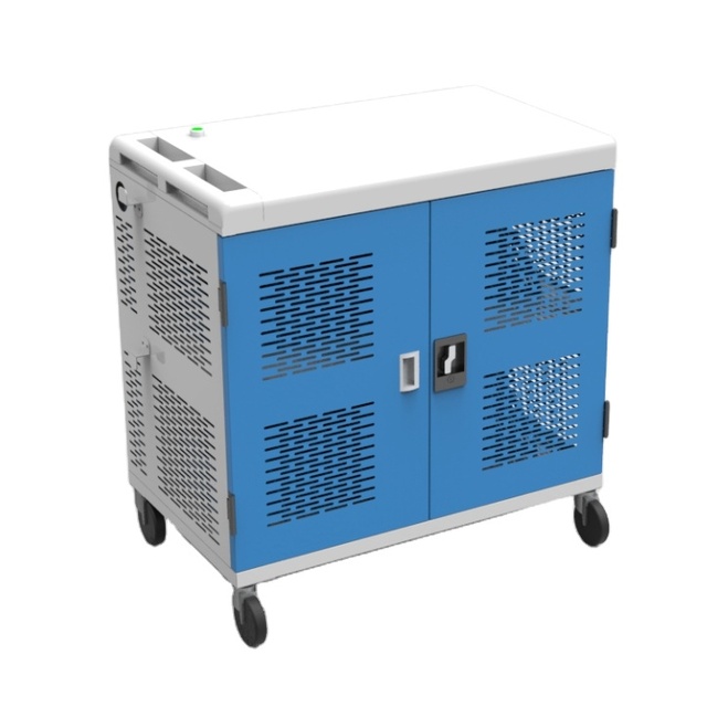 Other School Furniture Tablet Charging Cabinet Phone Charger Machine Smart Charging Cart for 40 Pieces USB with Power Manager