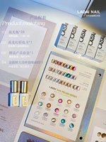Oboli Ladai 28 Couleurs Gel UV Magnétique Effet Œil de Chat 2026 Nouveau Vernis Marque Privée Kit de Vernis à Ongles Gel Effet Œil de Chat 28 Couleurs