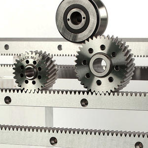 ชั้นวางเกียร์42CrMo4แบบตรงพร้อมฟันเลื่อย HRC21-24 DIN 8e27ความแม่นยำความดันมุม20องศา - Product Image 3