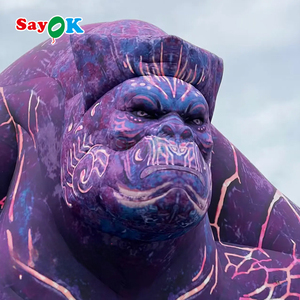 Sayok Personnage de dessin animé gonflable à conception libre, publicité géante gonflable King Kong, <span class=keywords><strong>grand</strong></span> gorille à louer - Product Image 5