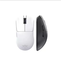 Souris de jeu ATK Dragonfly F1 Pro double mode 2.4G/USB, filaire et sans fil, légère, avec récepteur 8K et construction en plastique