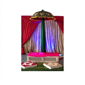 Moroccan Wedding Theme Umbrellas Decor Moroccan Theme Decor with Colorful Umbrella Iconic Moroccan Themed Umbrellas Decor - Product Image 1