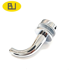 <span class=keywords><strong>Chrome</strong></span> đánh bóng rắn brass móc áo cho áo và khăn móc hiện đại nhiệm vụ nặng nề treo tường phòng tắm móc - Product Image 3