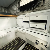 Camper électrique moderne pour pick-up, modèle Australie, avec extension coulissante et pliable, mise à niveau solaire 640W, en alliage d'aluminium et acier inoxydable