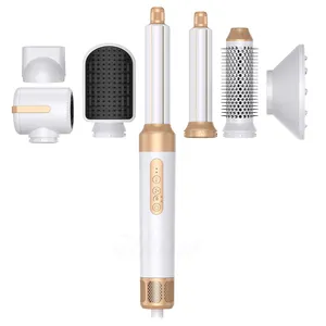 Professional salon hair dryer 7 in 1 comb negative ionic high speed hair styler 100000rmp rotation speed home styling tool