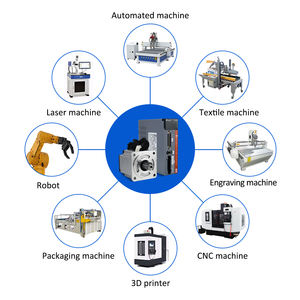 Motor Servo AC Lichuan A5 200W 400W 600W 750W 1000W dengan Driver 220V 3000RPM Kit Driver Motor Servo AC untuk Mesin Otomatis - Product Image 5