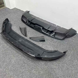 Diffuseur arrière de lèvre avant en Fiber de carbone TK Style 9Y0 pour <span class=keywords><strong>Porsche</strong></span> <span class=keywords><strong>Cayenne</strong></span> SUV coupé 2018 - <span class=keywords><strong>2022</strong></span> - Product Image 2