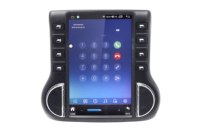 Autoradio multimédia GPS multi-langues Android 12,1 pouces avec Carplay pour Jeep Wrangler JK 2011-2018