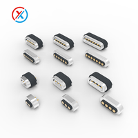 Conector Magnético de Alta Succión de 2 3 4 5 6 7 8 9 Pines, Conector Magnético de Carga de Energía Macho y Hembra de 12V3A