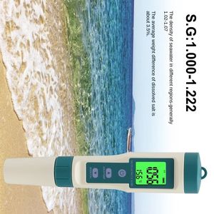 أجهزة تحليل درجة حرارة الماء الرقمية 8 في 1 PH TDS/<span class=keywords><strong>EC</strong></span>/PH/ORP ، أجهزة تحليل درجة حرارة الماء الغنية بالهيدروجين - Product Image 4