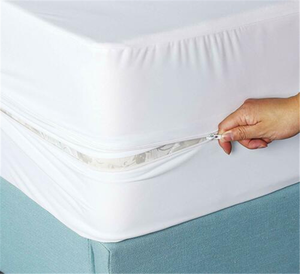 <span class=keywords><strong>Housse</strong></span> de <span class=keywords><strong>matelas</strong></span> imperméable <span class=keywords><strong>en</strong></span> PVC durable, protège-<span class=keywords><strong>matelas</strong></span> <span class=keywords><strong>en</strong></span> <span class=keywords><strong>plastique</strong></span> à fermeture éclair, style uni, à prix abordable - Product Image 4