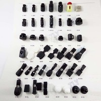 Nouveau design, vente en gros, mode, printemps, embout de cordon de chaussure en plastique et nylon, bloque-cordon, clip de fixation transparent poli MRT