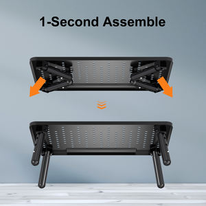 <span class=keywords><strong>Rehausseur</strong></span> d'écran d'ordinateur MST013, support de moniteur pour ordinateur portable, imprimante, ordinateur portable et tous les écrans plats, pieds pliables - Product Image 4