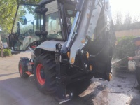 Diskon pabrik AOLITE ALT BL90-25 Cina 2.5t roda ujung depan loader backhoe penggali belakang