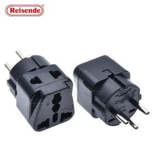 Adaptador de <span class=keywords><strong>Enchufe</strong></span> Universal de Viaje, Convierte AU/UK/US/EU a <span class=keywords><strong>Israel</strong></span>í, 3 Pines con Conexión a Tierra, 10A 250V, Material de Latón de SDK Network - Product Image 4