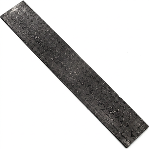 Matériel en acier durable pour la fabrication, billettes droites en acier Damas 12 pouces x 2 pouces x 4 mm, matériau à motifs de qualité supérieure, OEM - Product Image 3