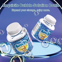 Jouet à bulles électrique automatique licorne magique enchanteur avec un bec scintillant et des couleurs arc-en-ciel