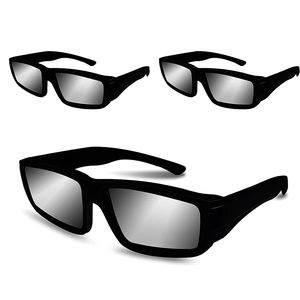 Lentes de plástico PET de primera calidad para ver el <span class=keywords><strong>eclipse</strong></span> solar de forma segura y directa, para niños y adultos. - Product Image 5