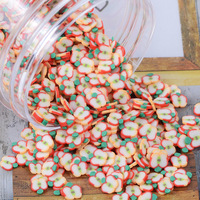Angel Eco-vriendelijke DIY polymeerklei oceaanpatroon huisdecoratie miniatuur nep charme vulling fruitschijfjes knutselwerk op maat gemaakte vorm