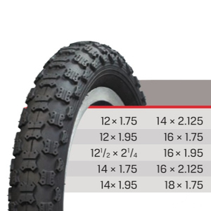 Pneu plein pour vélo de 16 pouces, pneu 16x2.125 - Product Image 1