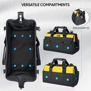 Free Sample Factory Custom <b>Tool</b> <b>Bag</b> Electronics Electrical Electrician Professional Hanging <b>Tote</b> Heavy Duty <b>Tool</b> <b>Bag</b> - Product Image 2