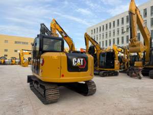 Mini-excavatrice CAT 307E d'occasion de qualité supérieure, chenilles en acier résistantes à l'usure, système hydraulique d'origine fluide, machine fiable. - Product Image 4