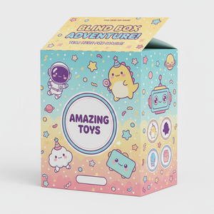 Scatole Logo personalizzate di fabbrica scatola di carta misteriosa di alta qualità per giocattoli e scatola di carta per stampa di cassa regalo - Product Image 4