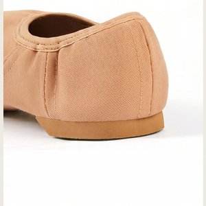 Scarpe da <span class=keywords><strong>ballo</strong></span> BW70 da donna in tessuto elasticizzato con tacco, suola morbida, per allenamento insegnanti, per danza jazz e classica per adulti - Product Image 6