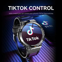 Montre connectée 4G 2+16 Go, compatible TikTok, WhatsApp, YouTube, GPS, double caméra, batterie 900 mAh, Android, montre connectée sport pour étudiants