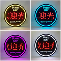 Letrero LED Personalizado Richshining con Logotipo, Tablero de Mensajes LED Programable por Aplicación, Tablero de Letras LED Digital Desplazable para Bares y Clubes
